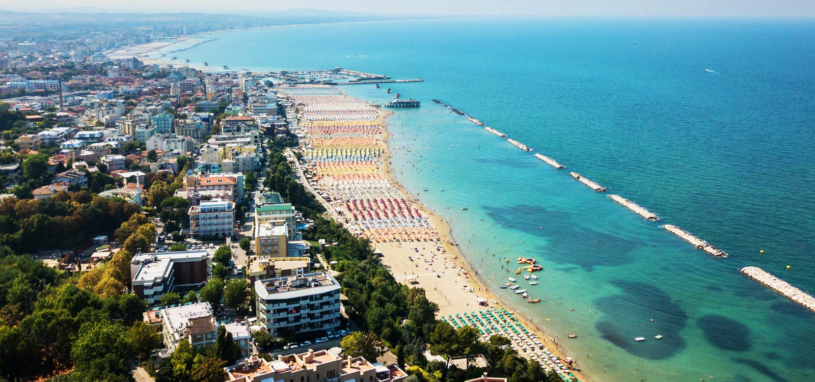 Vista panoramica di Cattolica